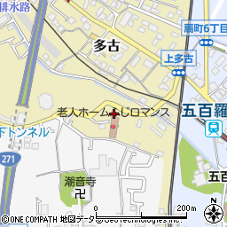 神奈川県小田原市多古712周辺の地図