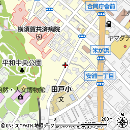 リパーク横須賀米が浜通２丁目第３駐車場周辺の地図