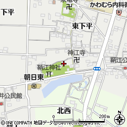 愛知県一宮市明地鞆24周辺の地図