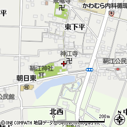 愛知県一宮市明地鞆60周辺の地図