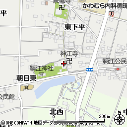 愛知県一宮市明地鞆60周辺の地図