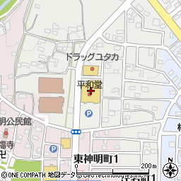 平和堂春日井庄名店周辺の地図