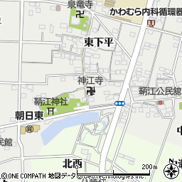 愛知県一宮市明地鞆61周辺の地図