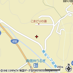 長野県下伊那郡売木村232周辺の地図