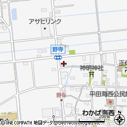 大垣共立銀行野寺支店周辺の地図