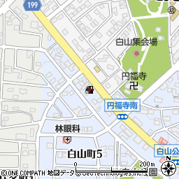 東和石油販売株式会社　高蔵寺給油所周辺の地図