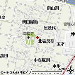 愛知県一宮市大和町氏永新田屋敷673周辺の地図