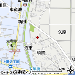 愛知県一宮市明地須賀67周辺の地図