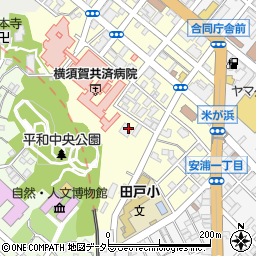 ホテル横須賀周辺の地図
