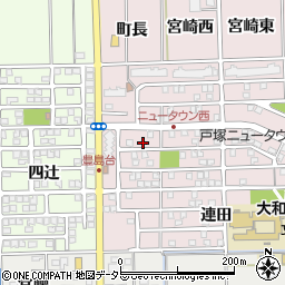 愛知県一宮市大和町戸塚（町長）周辺の地図