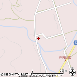 京都府南丹市美山町三埜東田周辺の地図
