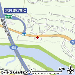 京都府京丹波町（船井郡）才原（堂ノ前）周辺の地図