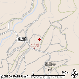 京都府京丹波町（船井郡）広瀬（上岡）周辺の地図