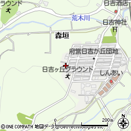 京都府福知山市堀332周辺の地図