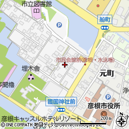 滋賀県彦根市尾末町3周辺の地図