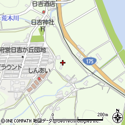 京都府福知山市堀381周辺の地図