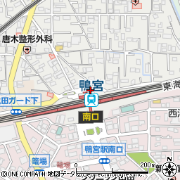 神奈川県小田原市鴨宮27-3周辺の地図