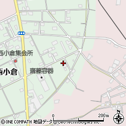 岐阜県養老郡養老町西小倉195周辺の地図
