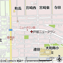 愛知県一宮市大和町戸塚宮崎西周辺の地図