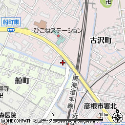 滋賀県彦根市古沢町642周辺の地図