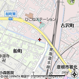 滋賀県彦根市古沢町644周辺の地図