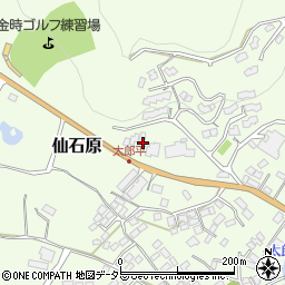 金時山荘周辺の地図