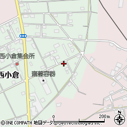 岐阜県養老郡養老町西小倉195-2周辺の地図