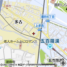 神奈川県小田原市多古324周辺の地図
