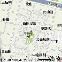 愛知県一宮市大和町氏永新田屋敷699周辺の地図