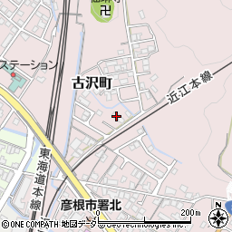 滋賀県彦根市古沢町764周辺の地図