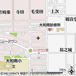 愛知県一宮市大和町戸塚毛受田周辺の地図