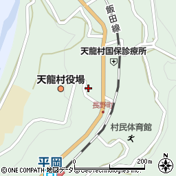 天龍村商工会周辺の地図