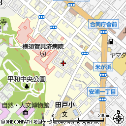 横須賀タクシー株式会社周辺の地図