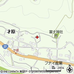 京都府船井郡京丹波町才原4周辺の地図