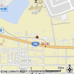 愛知県春日井市西山町1586周辺の地図