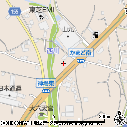 株式会社サトー　御殿場営業所周辺の地図