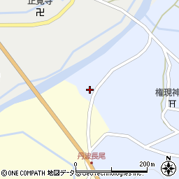京都府南丹市美山町野添渡り瀬周辺の地図