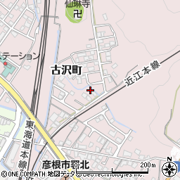 滋賀県彦根市古沢町763周辺の地図