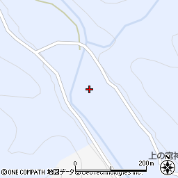 京都府京都市左京区久多上の町56周辺の地図