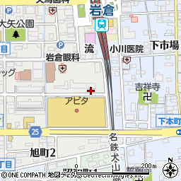 十六銀行岩倉支店 ＡＴＭ周辺の地図