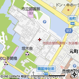 滋賀県彦根市尾末町4周辺の地図