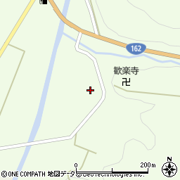 京都府南丹市美山町静原（西ケ代）周辺の地図