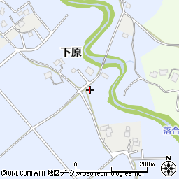 千葉県いすみ市下原460周辺の地図