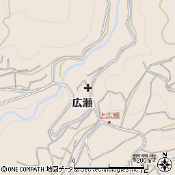 京都府京丹波町（船井郡）広瀬（老岡）周辺の地図