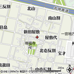 愛知県一宮市大和町氏永新田屋敷682周辺の地図