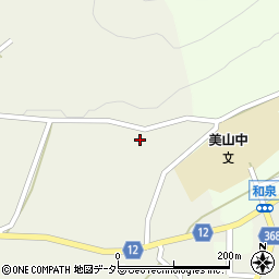 京都府南丹市美山町和泉（波多志谷尻）周辺の地図