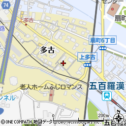 神奈川県小田原市多古328周辺の地図
