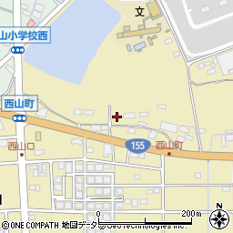 愛知県春日井市西山町1584周辺の地図
