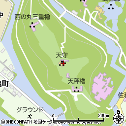 滋賀県彦根市金亀町周辺の地図
