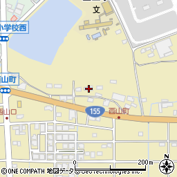 愛知県春日井市西山町1585周辺の地図